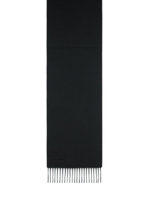 Max Mara Max Mara 'Wsdalia' Cashmere Stole With Black 'Monogram' Embroidery Women