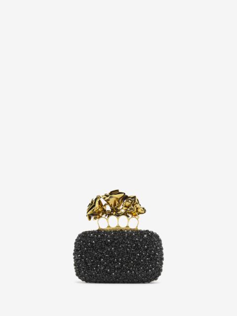 Alexander McQueen Rose Knuckle Clutch