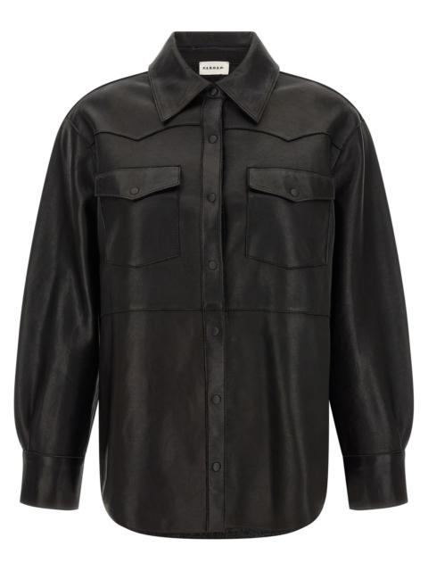 Other Designers P.A.R.O.S.H. Women Leather Shirt