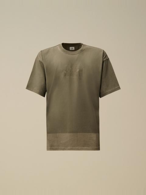 C.P. Company 24/1 Jersey Short Sleeve Printed Logo T-Shirt