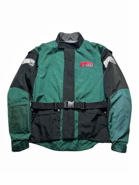 Other Designers Vintage - Vtg 90s Enduro Jacket Motocross Sinisalo Worldwide Racing