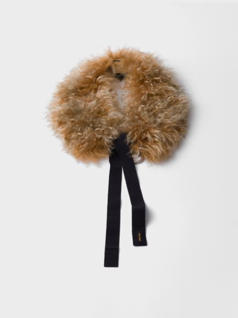 Prada Shearling collar