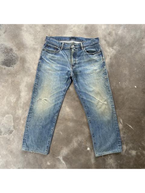 Other Designers Japanese Brand - Vintage Japanese Raw Faded Denim Jean Made In Japan Size 36