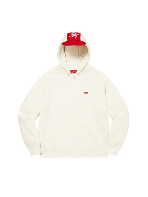 Supreme Supreme Brim Zip Up Hooded Sweatshirt 'Stone'