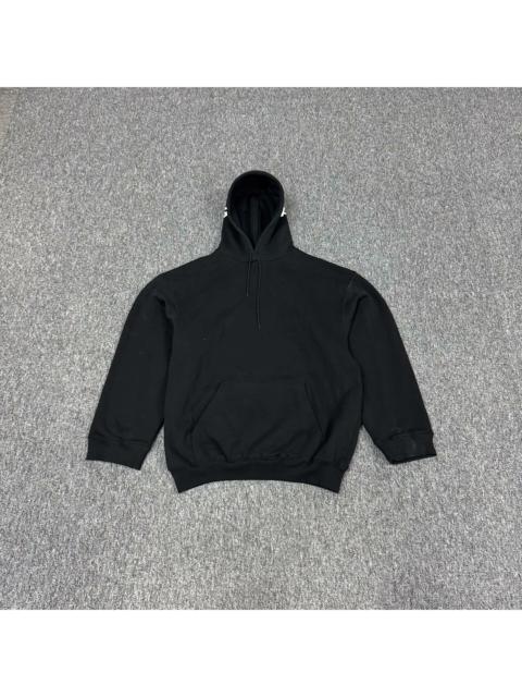 BALENCIAGA Balenciaga Black Letter Print Hoodie
