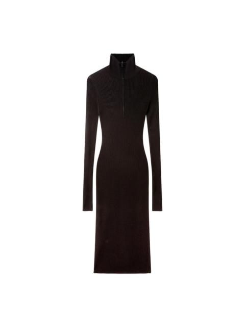 Stella McCartney Light Stretch Rib Knit Midi Dress