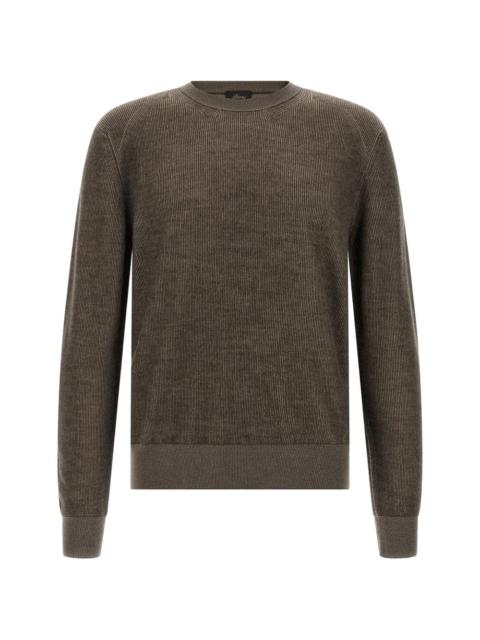 Brioni Brioni Men Cashmere And Wool Crewneck Sweater