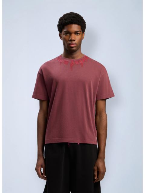 Palm Angels Palm Angels Men Neck Logo Regular T-Shirt