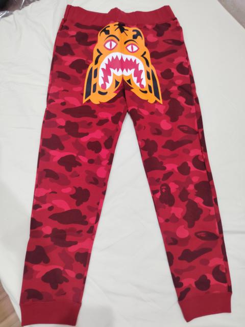 A BATHING APE® A Bathing Ape Sweatpants Bape Tiger Military Jogger