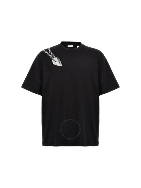 Burberry Burberry Shield Crewneck Cotton T-Shirt