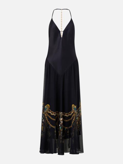 CAMILLA HARDWARE DETAIL SLIP DRESS