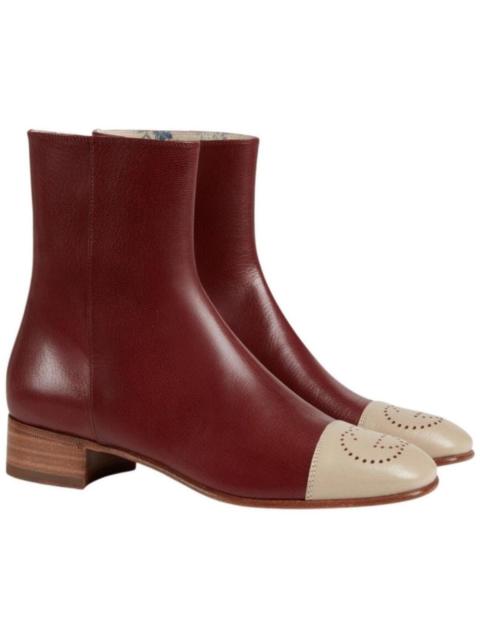 GUCCI Interlocking G Ankle Boots