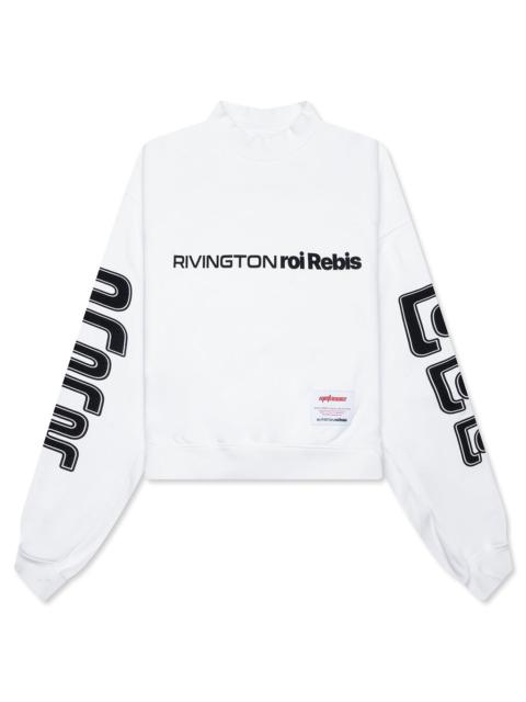 RRR123 METANOIA USO CVA CREWNECK - MAX WHITE