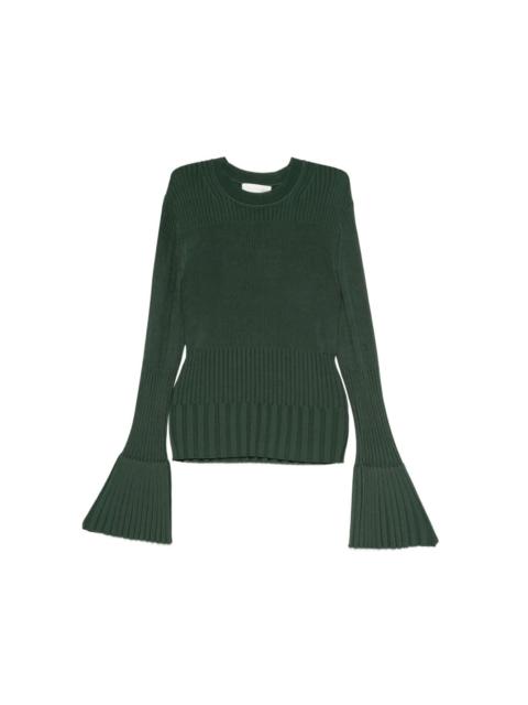 Zimmermann BELL SEEVE RIB SWEATER