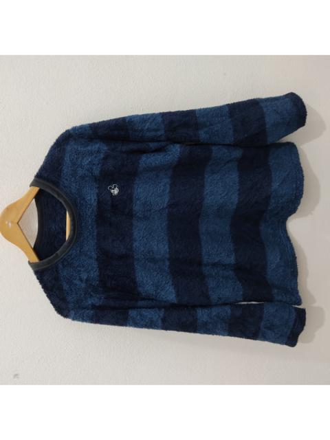 Other Designers Disney - Mickey Stripe Fleece Embroidered Logo Jumper