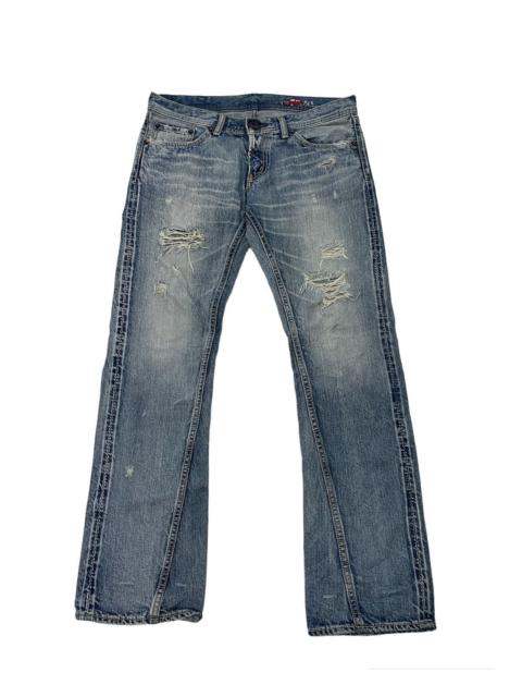 Other Designers Japanese Brand - Vintage Rodeo Crowns Distressed Jeans