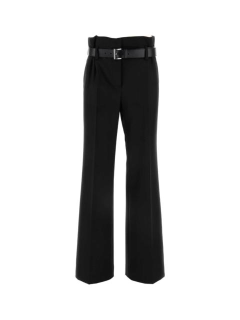 Prada Prada Women Black Gabardine Pant