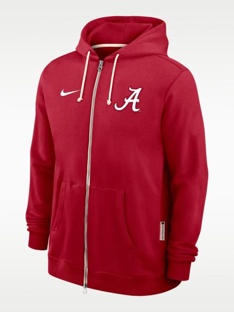 Nike Alabama Sideline Men's Nike Dri-FIT College Full-Zip Hoodie