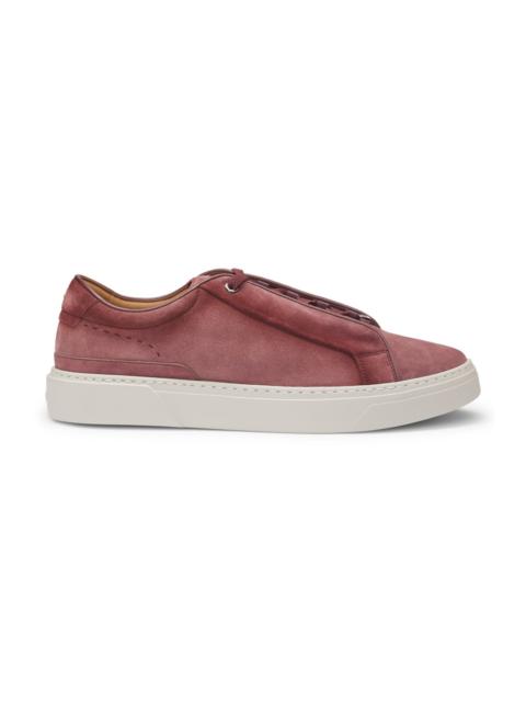 BOSS GARY LOW-TOP TRAINERS IN SUEDE
