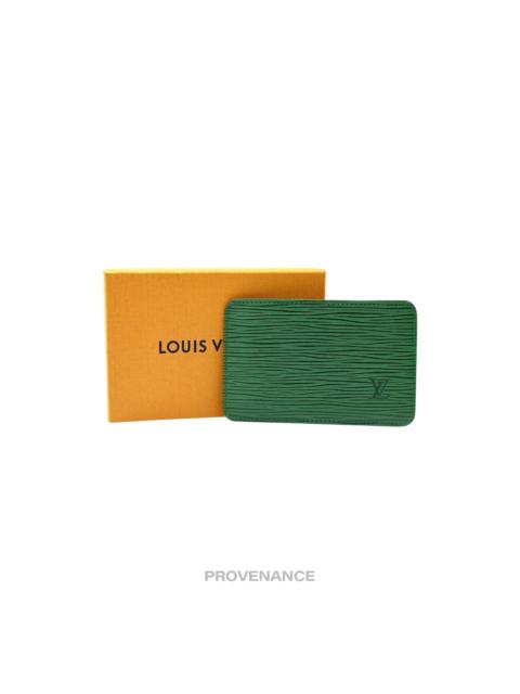 Louis Vuitton Louis Vuitton Card Holder Wallet - Borneo Epi Leather