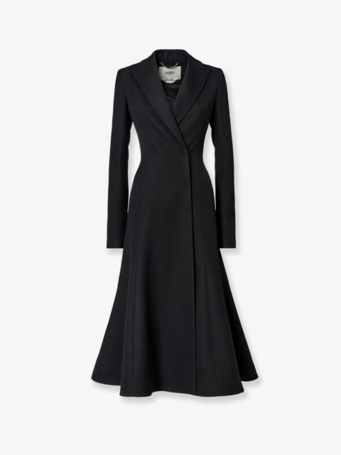 FENDI Grain De Poudre Overcoat