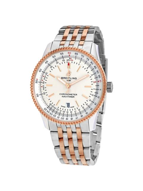 BREITLING Breitling Navitimer Automatic Men's Stainless Steel and 18kt Rose Gold Watch U17326211G1U1