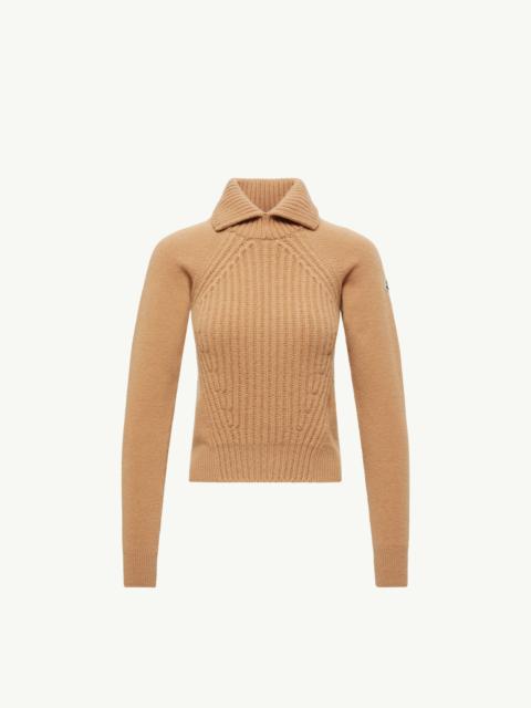 Moncler Wool & Cashmere High Collar Sweater