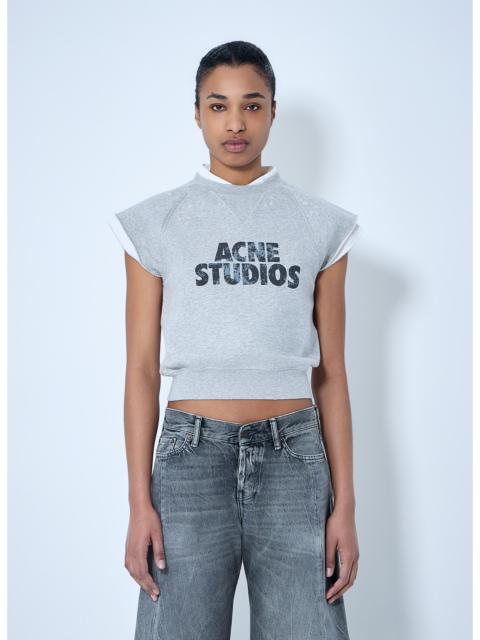 Acne Studios Acne Studios Women Sleeveless Logo Sweatshirt