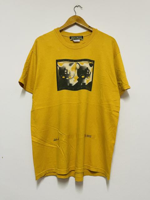 Other Designers Vintage - Vintage 90s Angel Biotek Skate by Shelby Wood T-Shirt