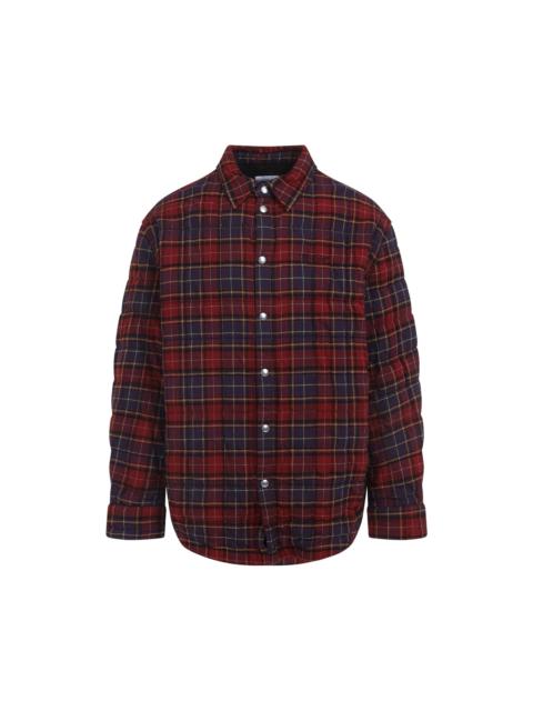 Off-White Off White Spray Arr Check Flan Jacket Men