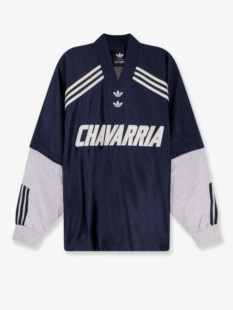 adidas Adidas X Willy Chavarria Jersey Sweatshirt With Frontal Logo