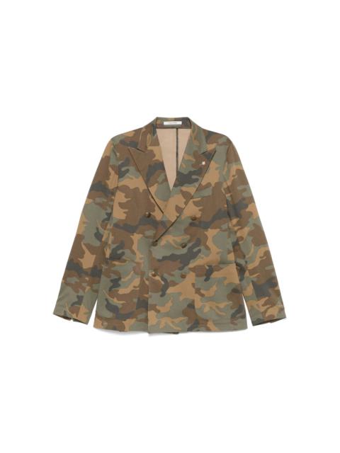 TAGLIATORE - Tagliatore Brown Jackets - Blazers Men