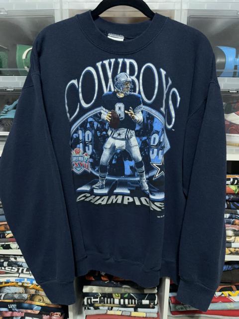 Cheap Superbowl Champs Dallas Cowboys Crewneck Sweatshirt - Anynee