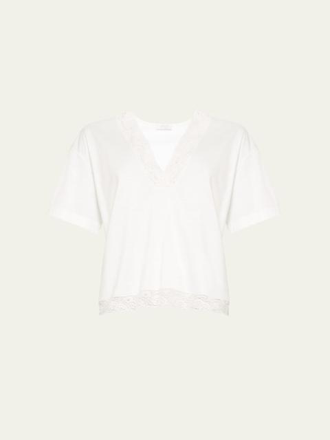 ERES Ideale Lace-Trim Shirt