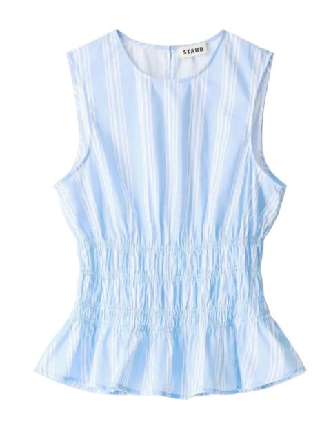 STAUD Culver Top in Ventura Stripe
