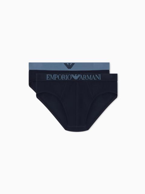 EMPORIO ARMANI TWO-PACK OF ENDURANCE LOGO BRIEFS
