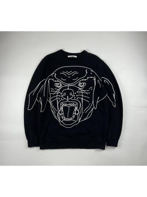 Givenchy Givenchy Stencil Rottweiler Sweatshirt