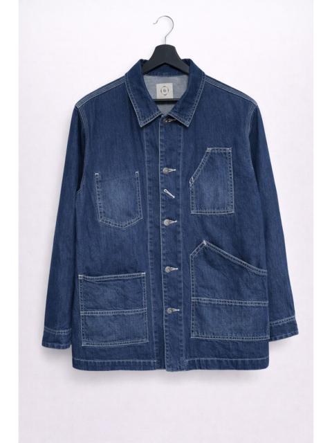 Other Designers Japanese Brand - Samansa Mos2 Jeans Indigo Denim Chore Jacket Workwear Style