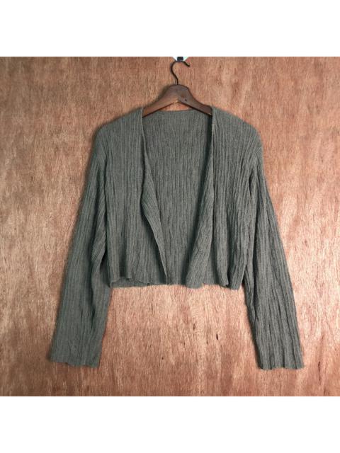 Other Designers Homespun Knitwear - Croptop Knitwear Cardigan