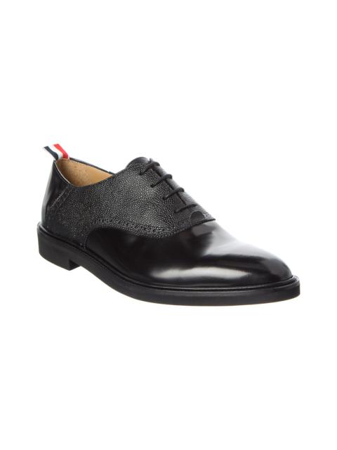 Thom Browne Thom Browne Logo Leather Oxford