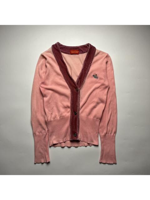 Vivienne Westwood Vivienne Westwood Pink Cardigan - Velvet Trim