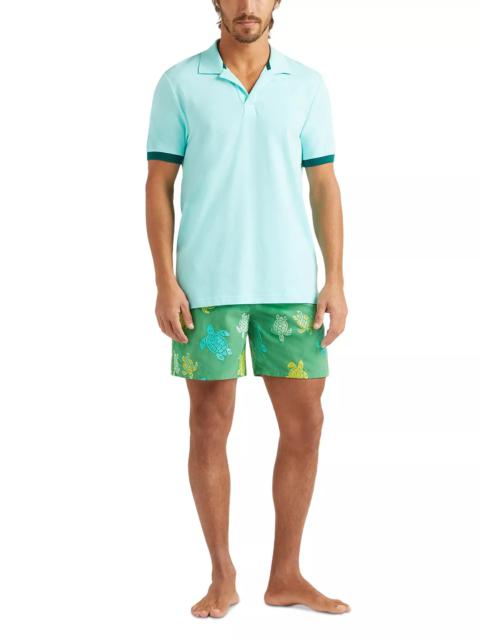 Vilebrequin Palan Classic Fit Cotton Pique Polo Shirt