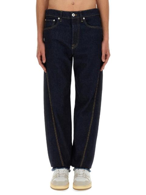 Lanvin Lanvin Men Twisted Jeans