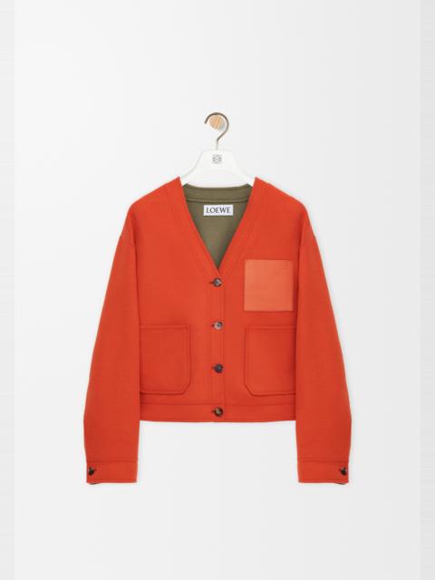 Loewe Cardigan in wool and cashmere