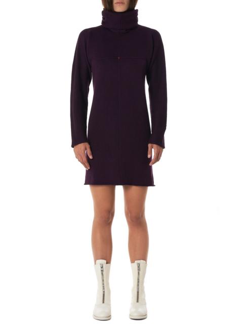 M.A+ Single Cut Turtleneck Dress
