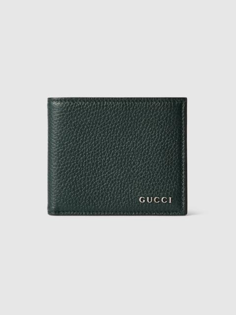 Bi-fold wallet with Gucci logo