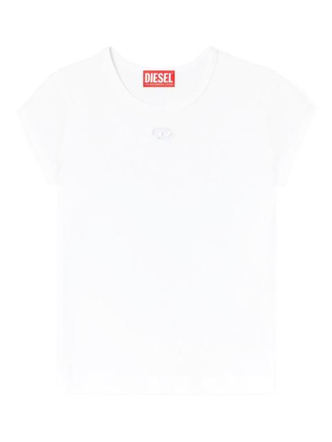 Diesel Diesel Women Logo Cotton T-Shirt