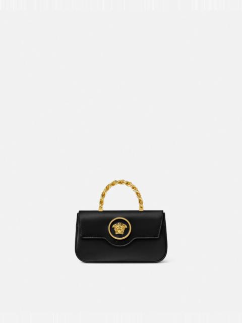 VERSACE La Medusa Satin Mini Bag