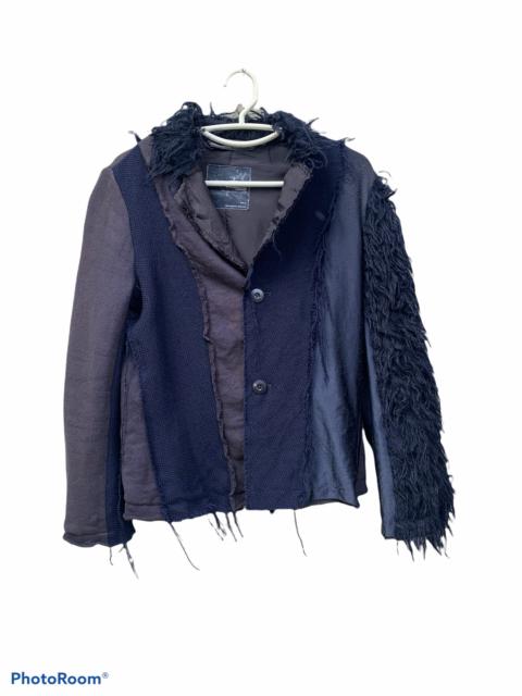 UNDERCOVER Vintage Undercover 00 Melting Pot Fur Cardigan