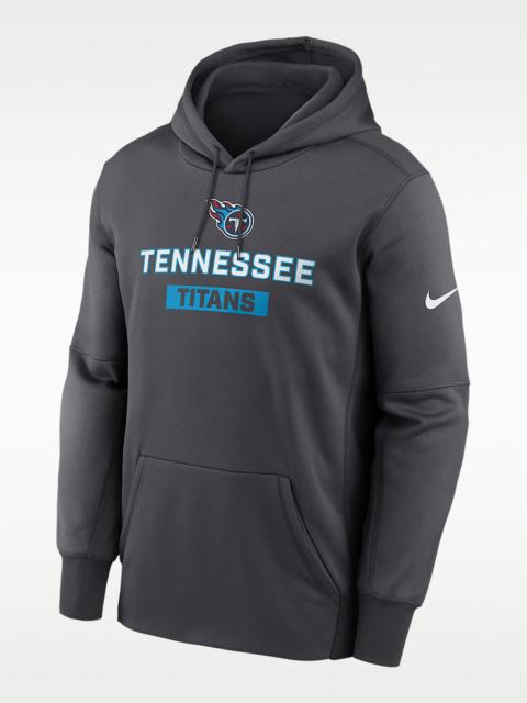 Nike Tennessee Titans Toss Sweep Men’s Nike Therma NFL Pullover Hoodie